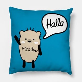 Hello Mochie Pillow