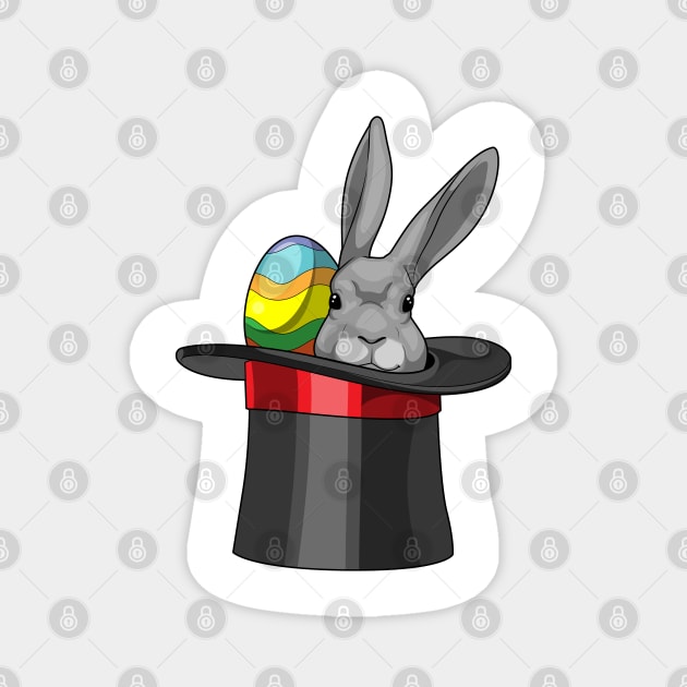 Bunny Easter Easter egg Cylinder Magnet by Markus Schnabel