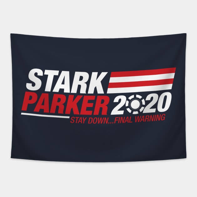 Civil War - Stark Parker 2020 Tapestry by Artboy