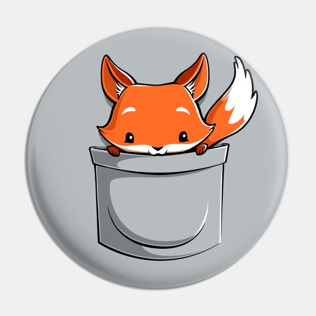 Pocket Fox Pin by Tobe_Fonseca