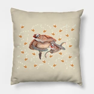 Turtles To Love Again Pillow