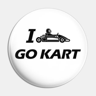 Kart - I love go kart Pin