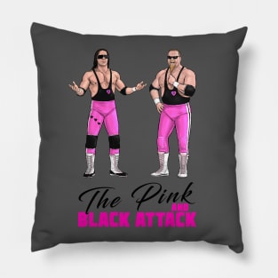 The Pink and Black Attack 1989 Pillow