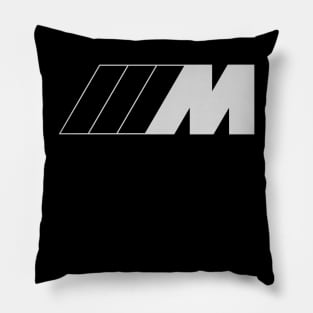 M division back print. Pillow