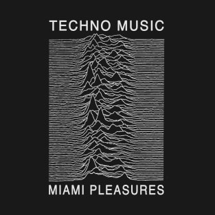 Techno Music - Miami Pleasures T-Shirt