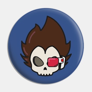 kawaii vegeta skull Pin