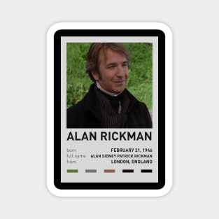 Alan Rickman (R.I.P) Magnet