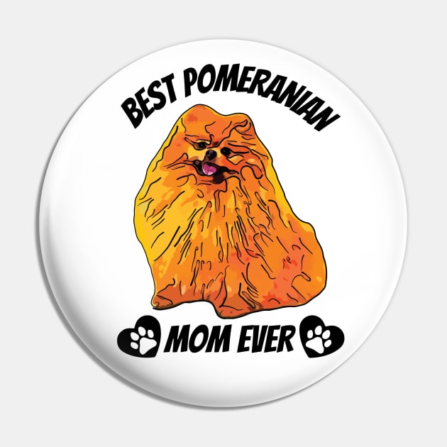 Best Pomeranian Mom Ever Pin by ardp13