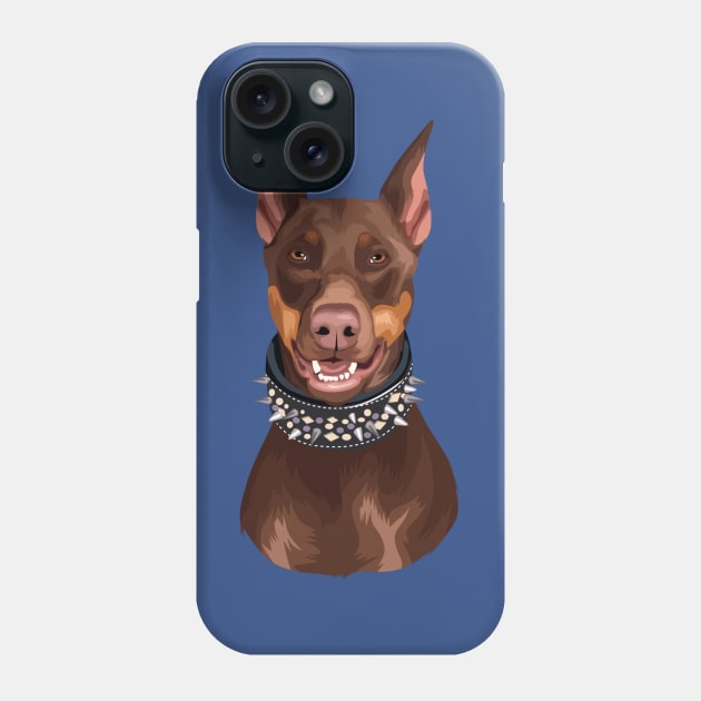 Animal dog bp doberman domestic cute pet Phone Case by starnish