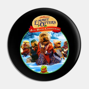 Funny Emmet Otter's Jug Band Christmas Pin