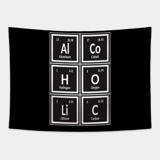 Alcoholic | Periodic Table Tapestry