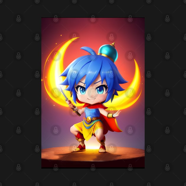 Little Cheerful Genie Boy by Nobiya