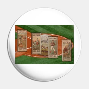 Old Time Baseball Pin