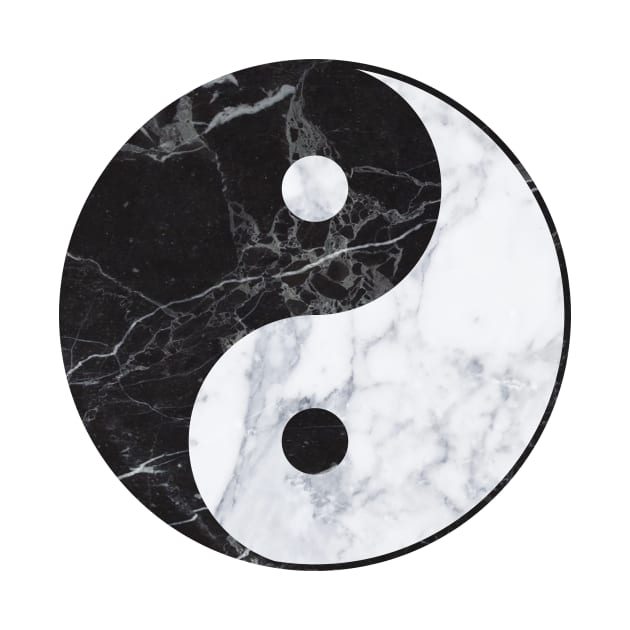 Marble Yin Yang by lolosenese