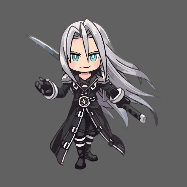 Cute Sephiroth by JamesCMarshall