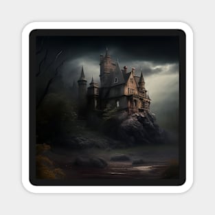 Enchanting Majestic Castle Magnet