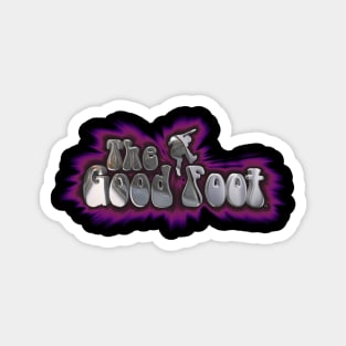 THE GOOD FOOT - Chrome/Purple Explosion Magnet