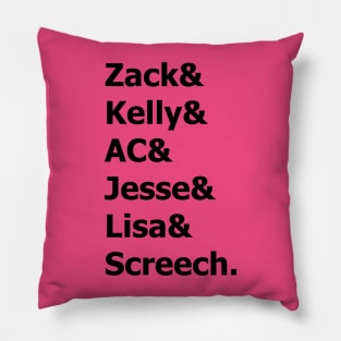 Saved by the Bell Friends Pillow