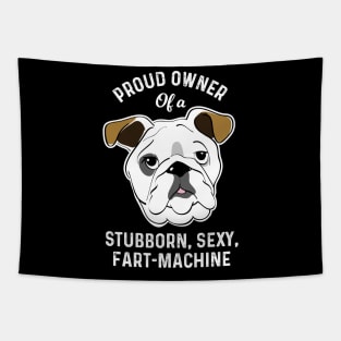 Funny English Bulldog Bulldog Lover Gifts Tapestry