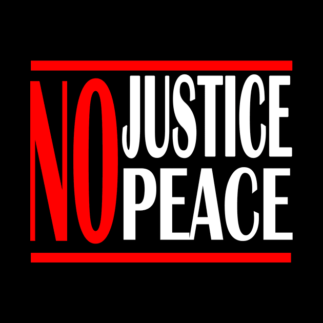 No justice no peace 2020 by Netcam