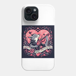 Mélodie de l'amour. Phone Case