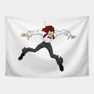 Secret Agent skydive Tapestry