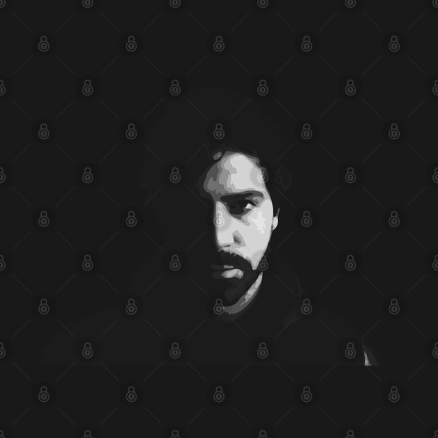 Yannis Philippakis (Painted) by jbrulmans