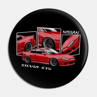 Nissasn Silvia S15, JDM Car Pin