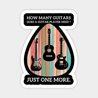 How Many Guitars Does A Guitar Player Need? Just One More Magnet