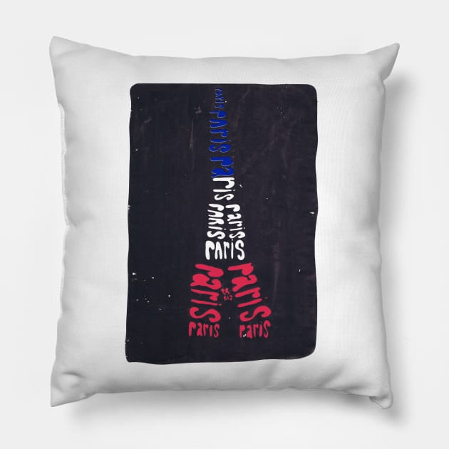 PARIS! PARIS! Pillow by johnjohnjohnjohn