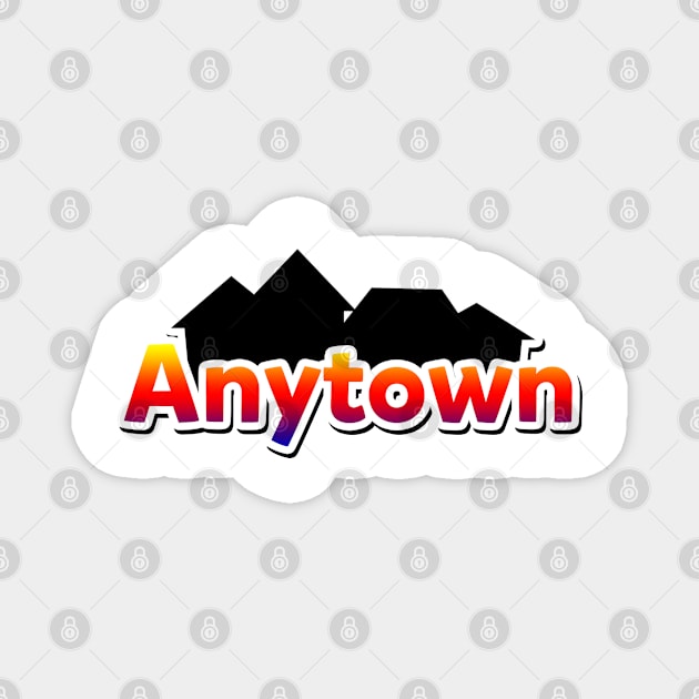 Anytown Logo Magnet by marclovallo