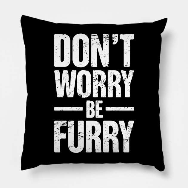 Funny Anthro Furry Fandom Fursuit Con Gift Pillow by MeatMan