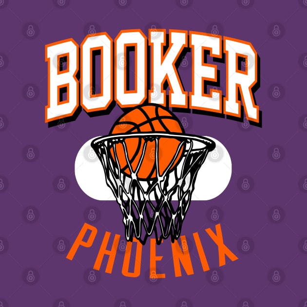 Booker Phoenix Retro Basketball by funandgames