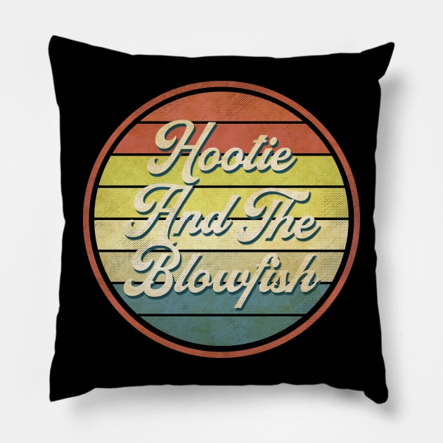 vintage vibes hootie and theblowfish Pillow by Now and Forever