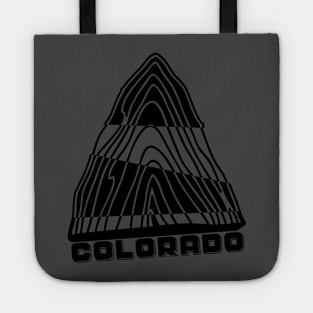 Colorado Topo Mountain Love Tote