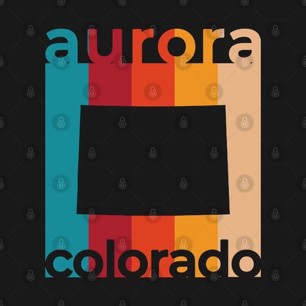 Aurora Colorado Retro by easytees