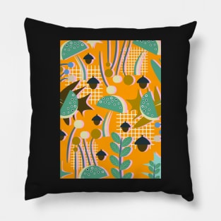 Autumn mushrooms Pillow