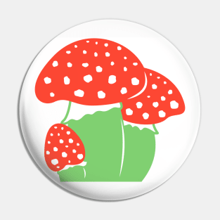 mushroom Pin