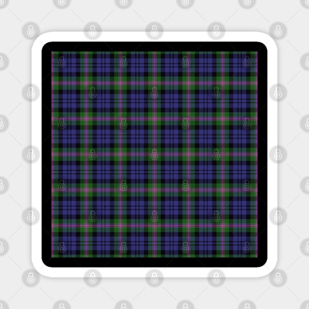 Baird Modern Plaid Tartan Scottish Magnet by ScottishShop