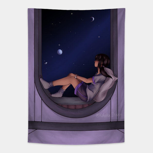 Stargazing Tapestry by SakuraDragon