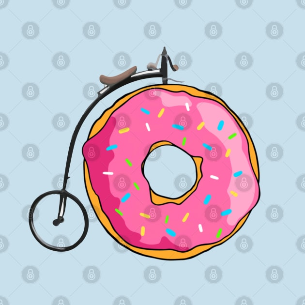 Penny Farthing Donut by Crooked Skull