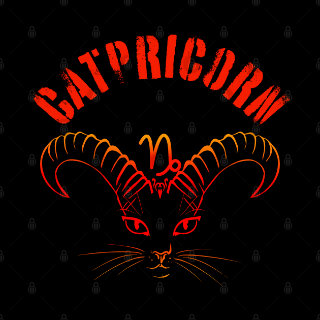 Capricorn The Sea Goat With A Twist by Green Gecko Creative