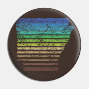 Arkansas - Blurred Horizon Line Pin