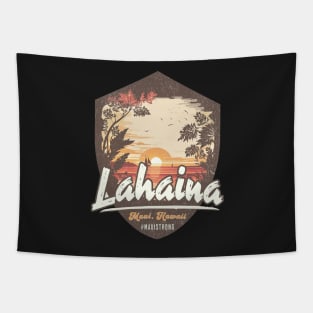 Lahaina Hawaii Maui Strong Support Tapestry