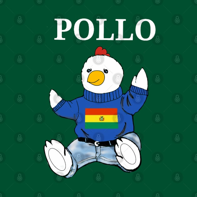 Pollo bear de Bolivia by Duendo Design