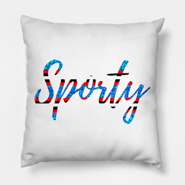 Sporty Spice Pillow by HeavenlyTrashy
