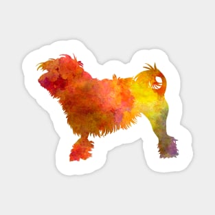 Little Lion Dog in Watercolor Magnet