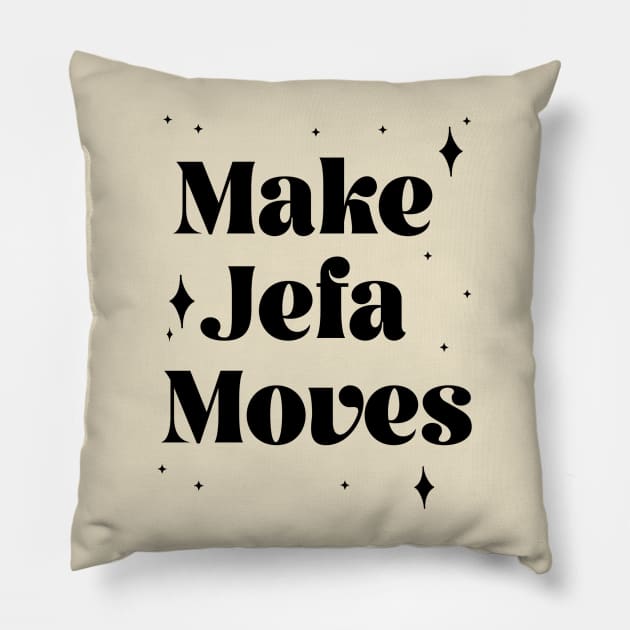 La Jefa Shirt Pillow by The Mindful Maestra