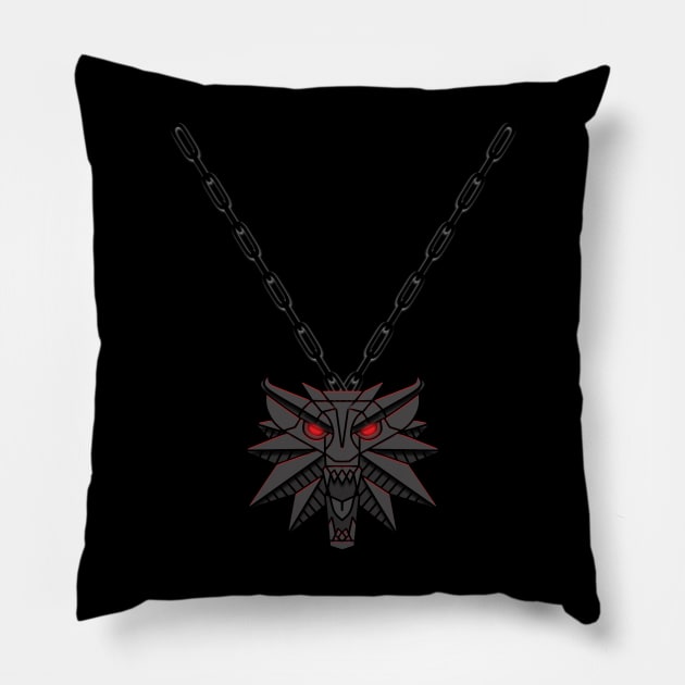 I'm a Witcher Pillow by Vahlia