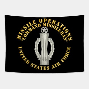 USAF - Missile Operations - Missileman - Comand or Master Tapestry